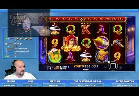 Super Big Win From Da Vinci’s Treasure Slot!!