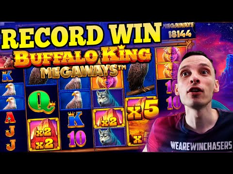 MY RECORD WIN 🔥 BUFFALO KING MEGAWAYS SLOT – Biggest Wins HIGHLIGHTS