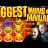 Biggest Online Slot Wins Of January 2021 | BIG WINS! January HIGHLIGHTS! Epic Slot Wins!!