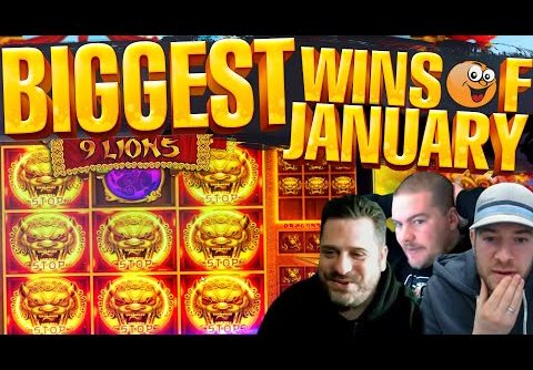 Biggest Online Slot Wins Of January 2021 | BIG WINS! January HIGHLIGHTS! Epic Slot Wins!!