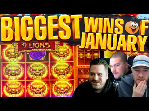 Biggest Online Slot Wins Of January 2021 | BIG WINS! January HIGHLIGHTS! Epic Slot Wins!!