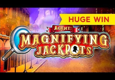Agent: Magnifying Jackpots Slot – $10 Max Bet – HUGE WIN!