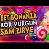 SWEET BONANZA l EFSANE VURGUN PİYASADAYIZ l #SWEETBONANZA  #BİGWİN #SLOT #MEGAWİN  #SWEETBONANZA100X