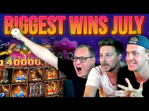 Top 10 Biggest Slot / Live Casino Wins of July!