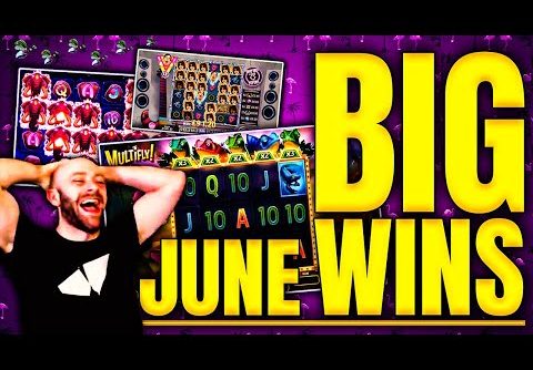 Top Ten BIG WINS!! Hideous Online Slots Live Highlights – June