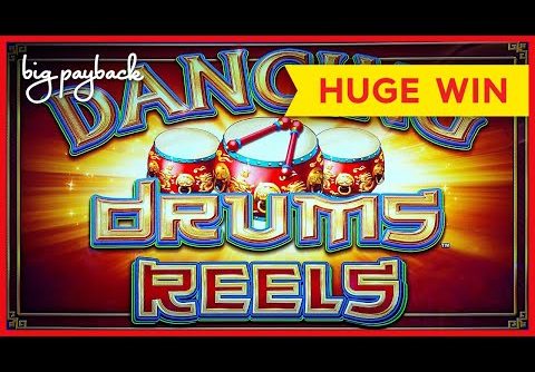 AWESOME NEW GAME! Dancing Drums Reels Slot – HUGE WIN!