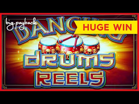 AWESOME NEW GAME! Dancing Drums Reels Slot – HUGE WIN!