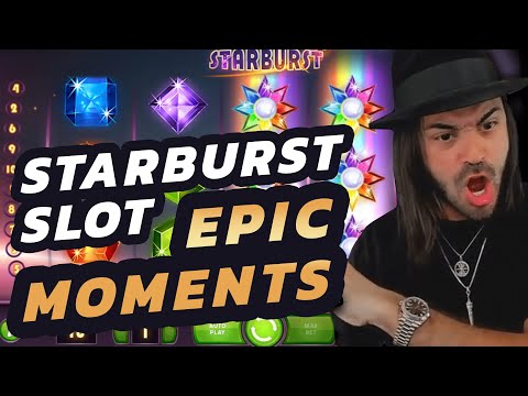 STARBURST Slot Top 5 BEST Moments