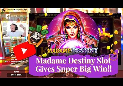 Madame Destiny Slot Gives Super Big Win!!