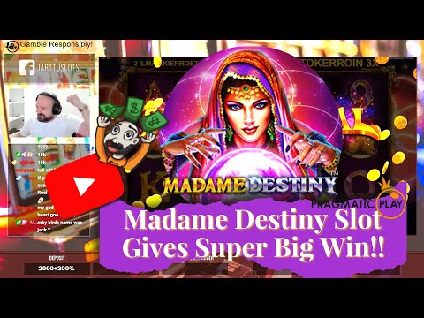 Madame Destiny Slot Gives Super Big Win!!