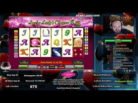 Big Bet!! Lucky Lady’s Charm 6 Gives Super Big Win!!