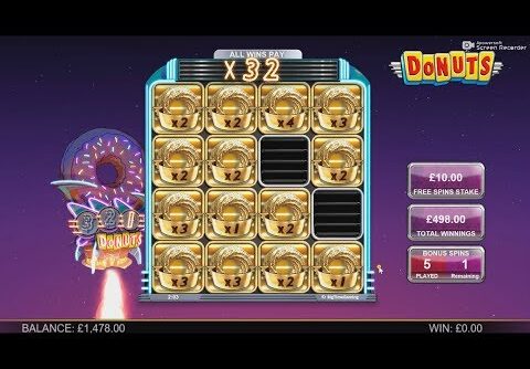 BTG New Slot Donuts – HUGE WIN