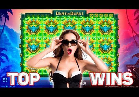 Big Epic Win Compilation on Beat the Beast Quetzalcoatl’s Trial Slot