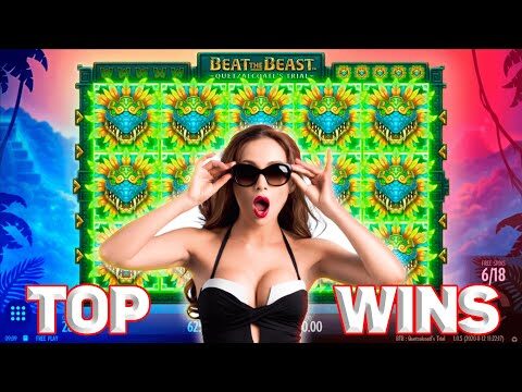 Big Epic Win Compilation on Beat the Beast Quetzalcoatl’s Trial Slot