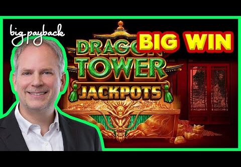 UNEXPECTED BIG WIN! Dragon Tower Jackpots Purple Storm Slot – AWESOME SESSION!