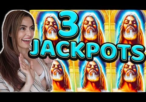 BROKE MY RECORD! 3 JACKPOT HANDPAYS on Kronos Slot Machine!