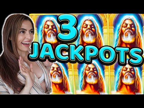 BROKE MY RECORD! 3 JACKPOT HANDPAYS on Kronos Slot Machine!