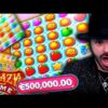 CRAZY MEGA WIN! Streamer win 500 000€ on Fruit Party slot! BIGGEST WINS OF THE WEEK! #33