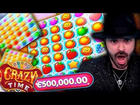 CRAZY MEGA WIN! Streamer win 500 000€ on Fruit Party slot! BIGGEST WINS OF THE WEEK! #33