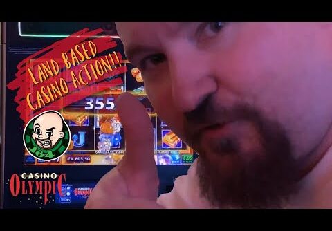 Land Based Casino Action!! Super Big Win From Mega Vault Slot!!