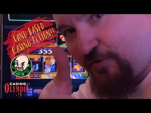 Land Based Casino Action!! Super Big Win From Mega Vault Slot!!