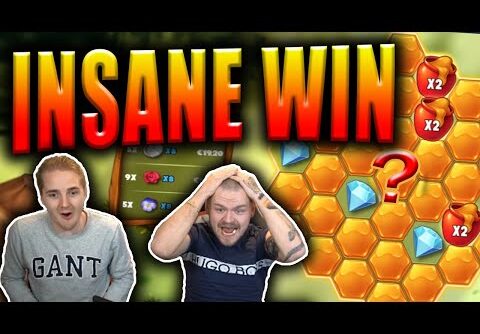 INSANE BIG WIN on HONEY RUSH Slot