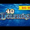 40 Dolphins Slot – BIG WIN BONUS!