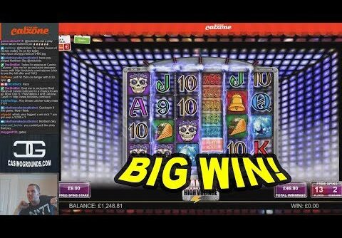 BIG WIN on Danger High Voltage Slot – £6 Bet