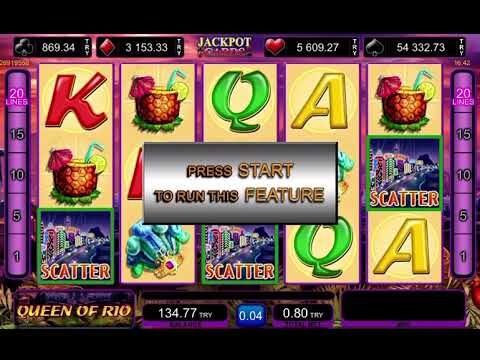 Spin For Free Slot 🔥🔥 Egt Slot Queen of Rio Super Win