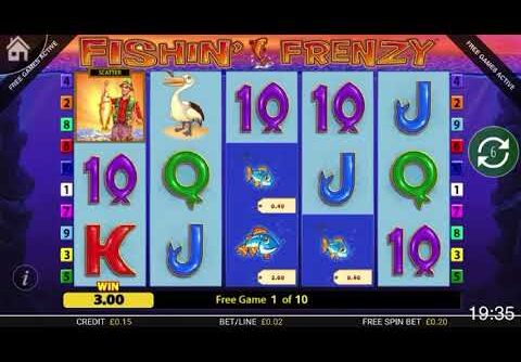 Fishing Frenzy Slot Huge Win !!!