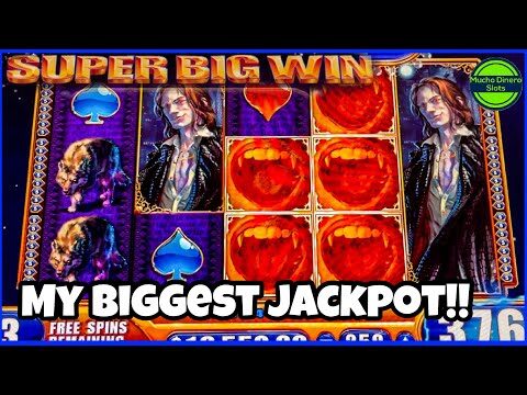 MY BIGGEST JACKPOT ON VAMPIRES EMBRACE SLOT/ FREE GAMES INSANE MASSIVE WINS/ MAX BET HIGH LIMIT