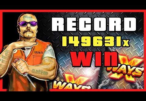 SAN QUENTIN xWAYS SLOT 💎 149631x BASE BET WIN!!