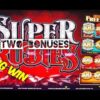 Super Rubies slot – Two featured bonuses – Big Win bonus – Slot Machine Bonus