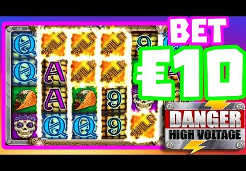 DANGER HIGH VOLTAGE⚡️💀⚡️ SLOT MEGA BIG WIN PERSONAL RECORD!!! UP TO €20 BETS INSANE!!!!😮🤑