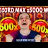 MY RECORD 🔥MAX WIN x5000 GATES of OLYMPUS SLOT – Biggest Wins HIGHLIGHTS