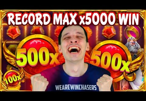 MY RECORD 🔥MAX WIN x5000 GATES of OLYMPUS SLOT – Biggest Wins HIGHLIGHTS