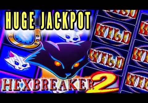 HUGE MASSIVE JACKPOT/ MY BIGGEST WIN ON HEXBREAKER 2 SLOT/ MAX BETS