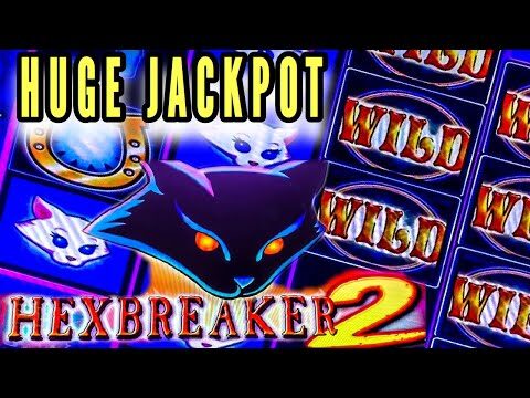 HUGE MASSIVE JACKPOT/ MY BIGGEST WIN ON HEXBREAKER 2 SLOT/ MAX BETS