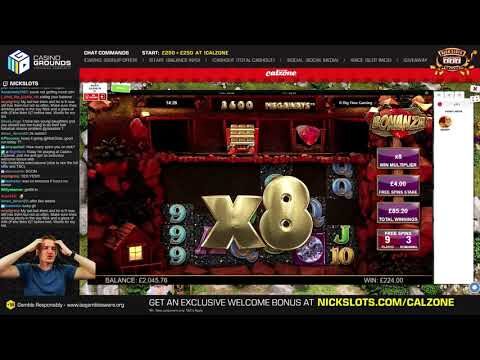 BIG WIN on Bonanza Slot – £4 Bet