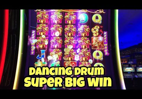 ***DANCING DRUM SUPER BIG WIN*** Very Scary WONDER 4 Bonus Games