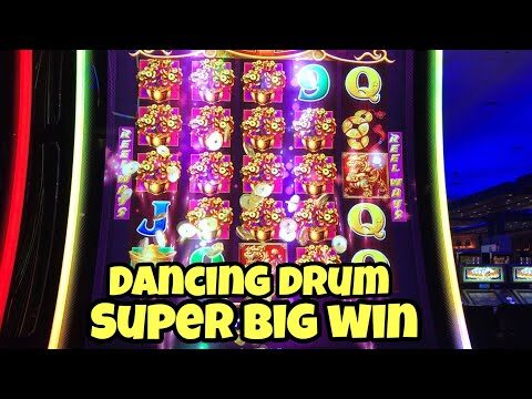 ***DANCING DRUM SUPER BIG WIN*** Very Scary WONDER 4 Bonus Games