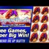 Dragon’s Realm Slot – Free Spins, Super Big Win on my B-Day!!