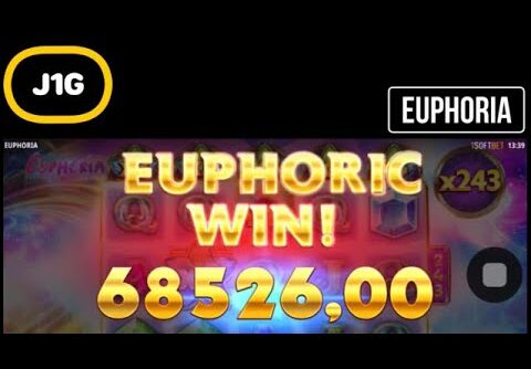 EUPHORIA SLOT 3000€ BONUS BUY MASSIVE RECORD HIT 4000x 😱