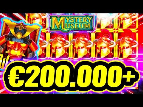 €200.000+ 😮 MY BIGGEST SLOT WIN EVER 🔥 MYSTERY MUSEUM 🏆 FULL SCREEN  BIG WIN HUGE PROFIT NO WAY‼️