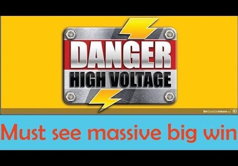 Danger High Voltage Slot mega big win – MUST SEE | Big Time Gaming | CasinoCasino