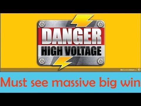 Danger High Voltage Slot mega big win – MUST SEE | Big Time Gaming | CasinoCasino