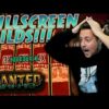 Fullscreen Wilds on Wanted Dead or a Wild Slot! – Mega Big Win