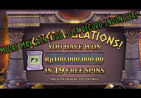 RECORD MAX WIN 5000x MIDAS 100 JUTA! PRAGMATIC