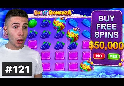 HUGE $50000 Sweet Bonanza BONUS BUY, BIG WIN on Mental – AyeZee Stream Highlights #121