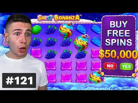 HUGE $50000 Sweet Bonanza BONUS BUY, BIG WIN on Mental – AyeZee Stream Highlights #121